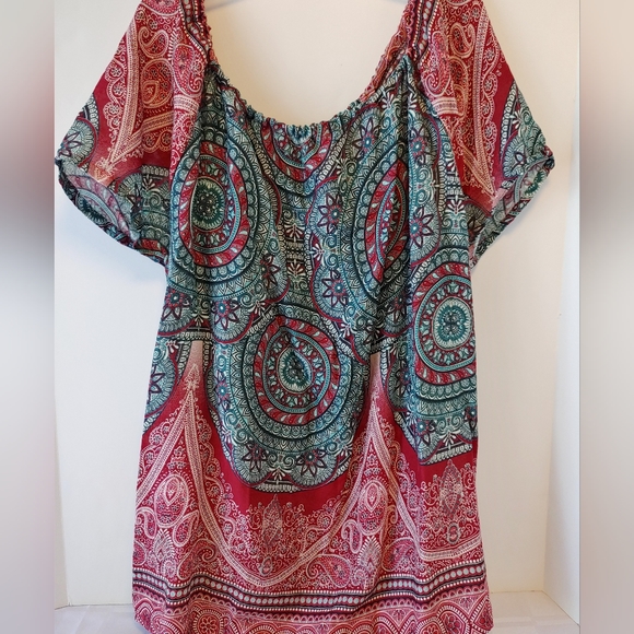 1 World Trading Boho Top , Standard size L - Picture 3 of 4